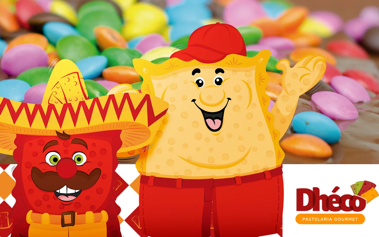Peça de campanha da Dhéco Pastelaria