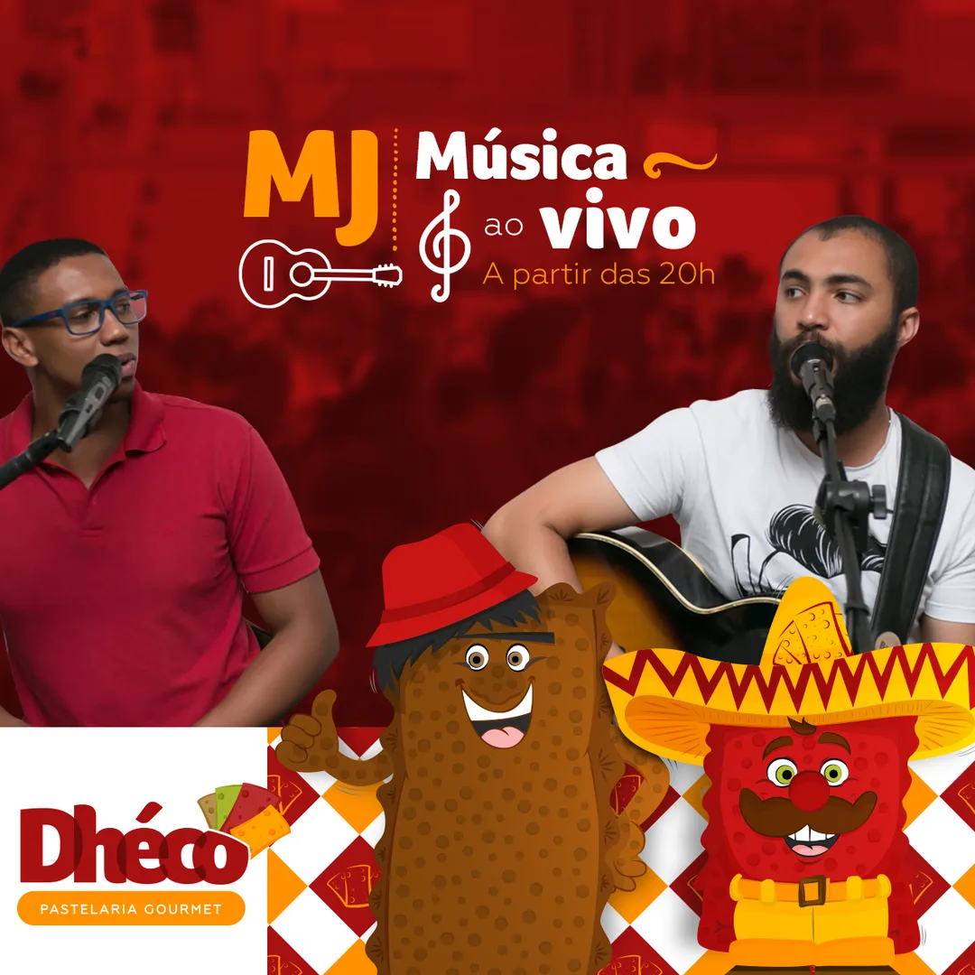 Peça de música ao vivo — Dhéco Pastelaria