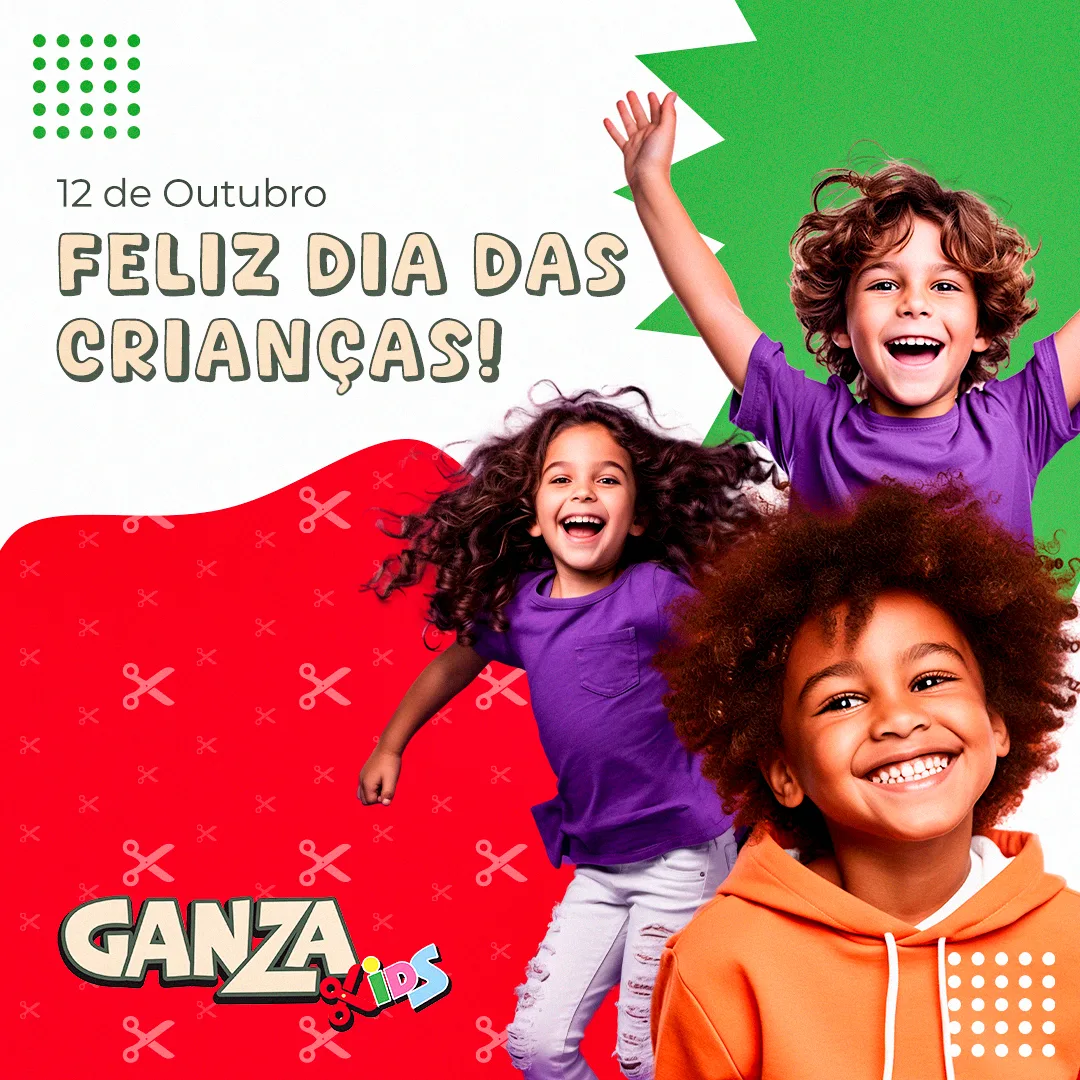 Post de Dia das Crianças — Ganza Kids