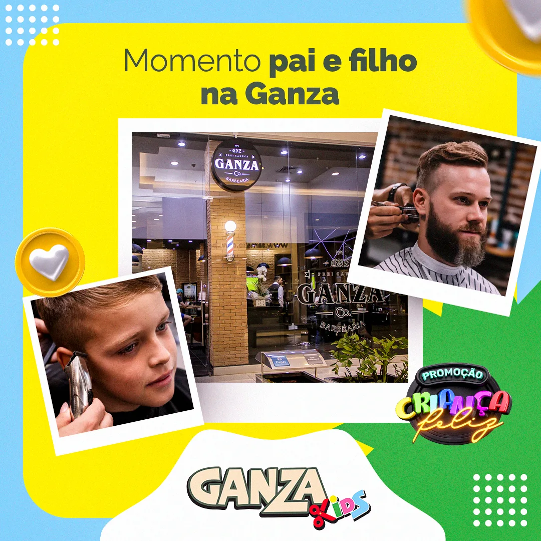 Post "Momento pai e filho na Ganza" — Ganza Kids