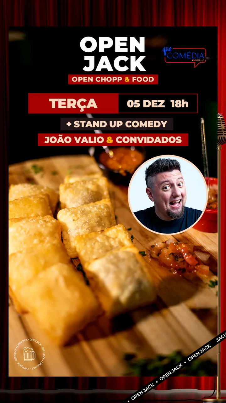 Peça Open Jack com stand up — Jack Pub
