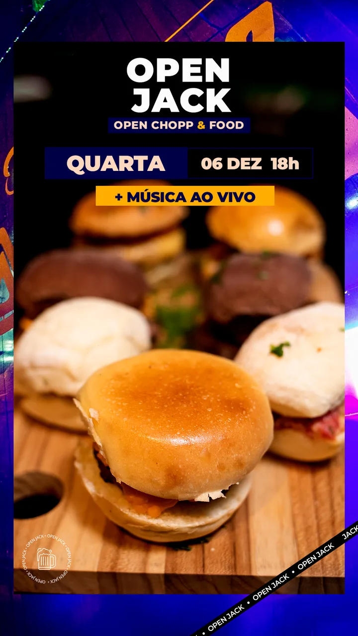 Peça Open Jack de quarta — Jack Pub