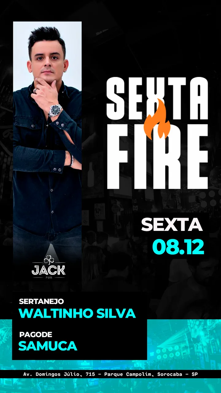 Peça de show sertanejo — Jack Pub