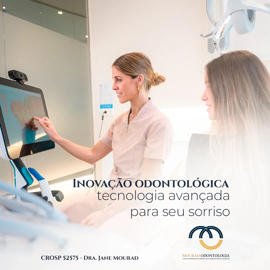 Post sobre inovação odontológica — Mourad Odontologia