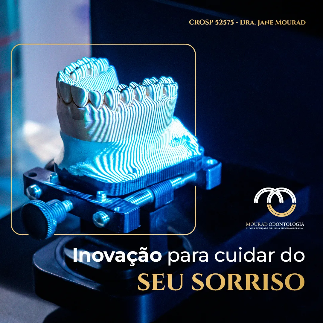 Post sobre tecnologia de ponta — Mourad Odontologia