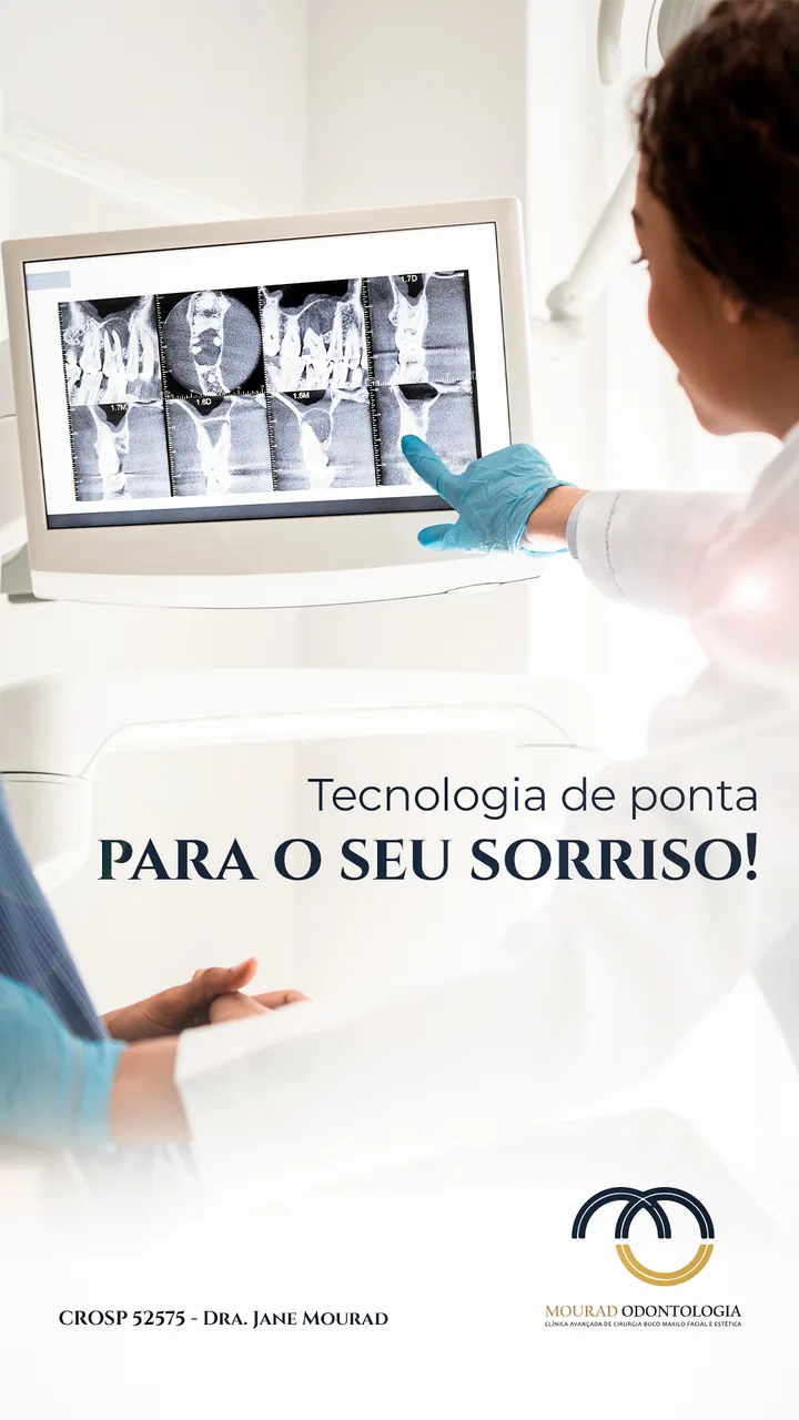Story sobre tecnologias na odontologia — Mourad Odontologia