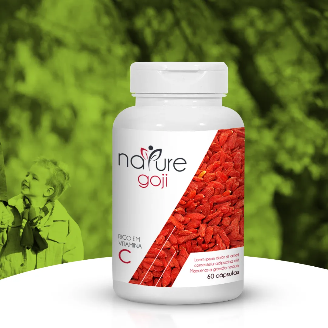 Composição de embalagem — Nature Goji