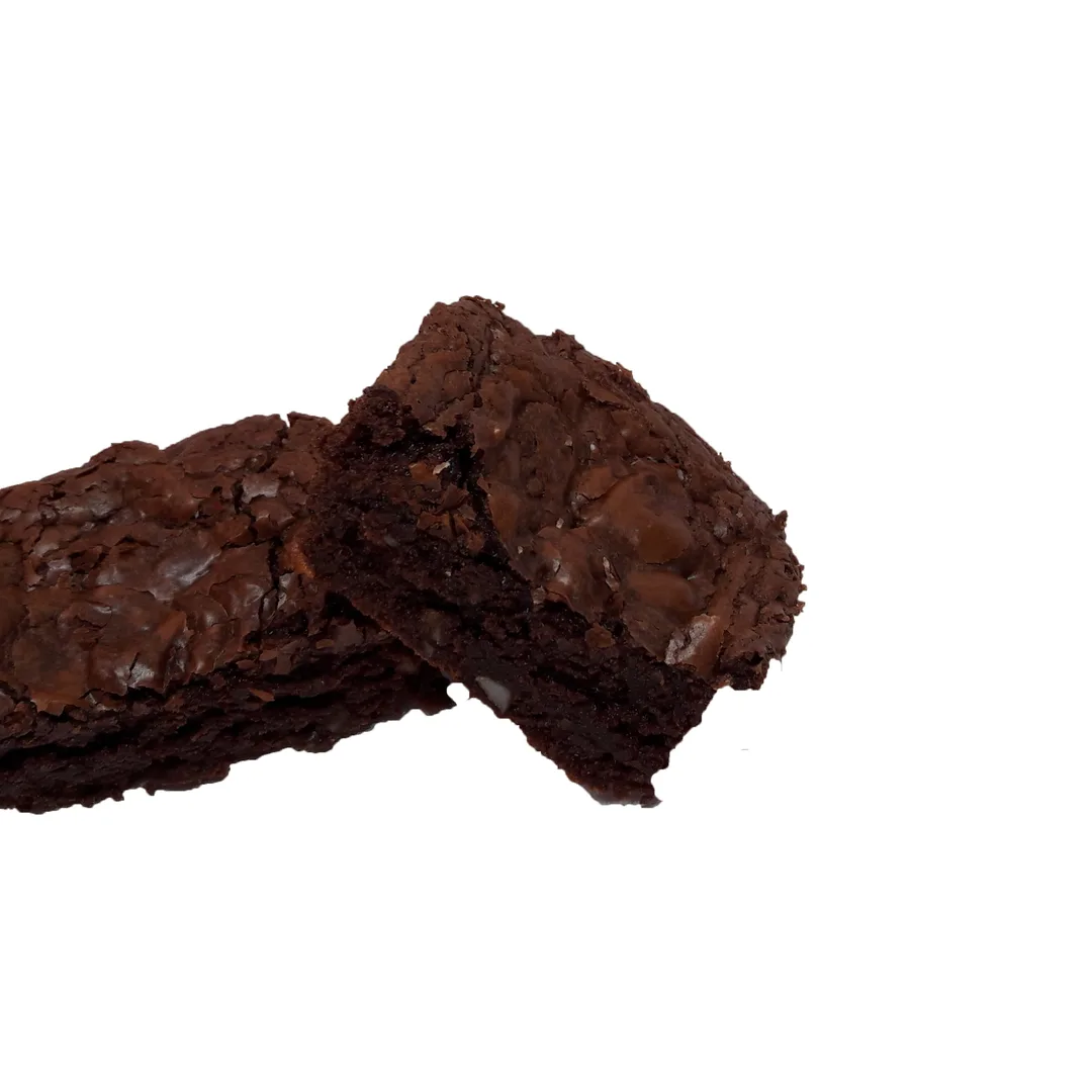Brownie sem glúten com recorte tratado — Oh My Fit