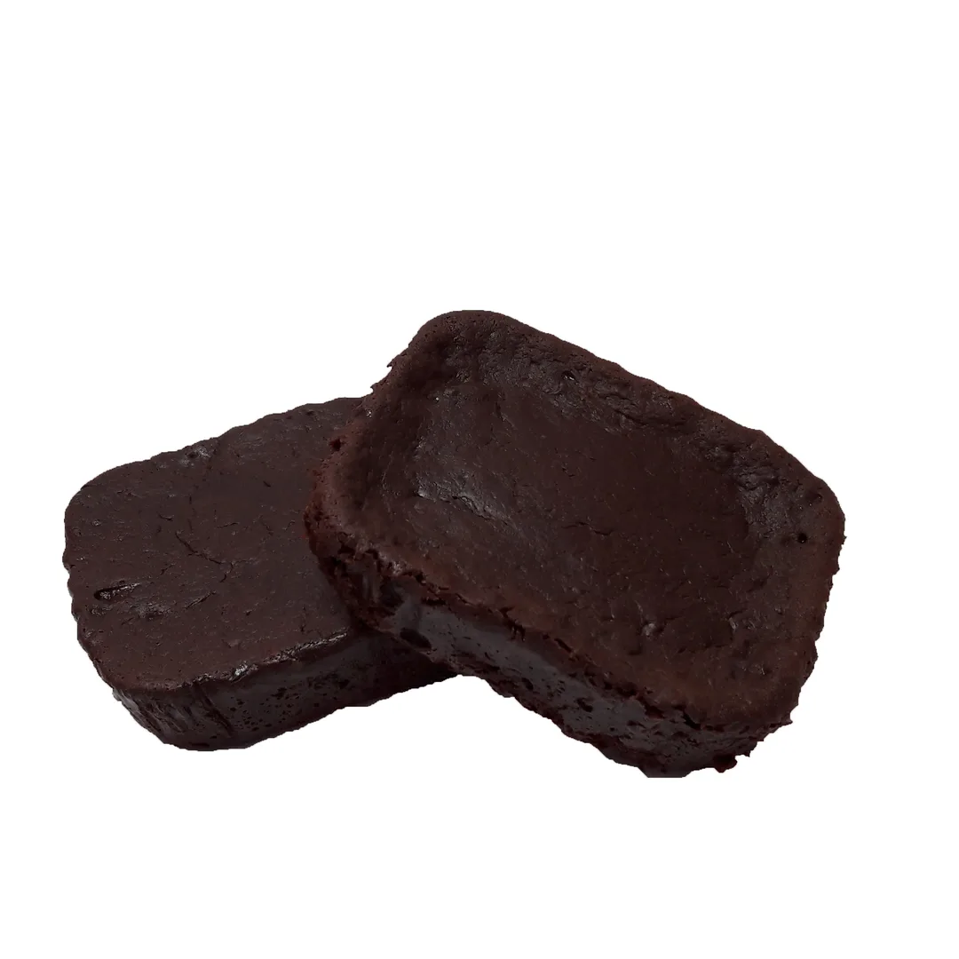 Brownie de whey protein com recorte tratado — Oh My Fit