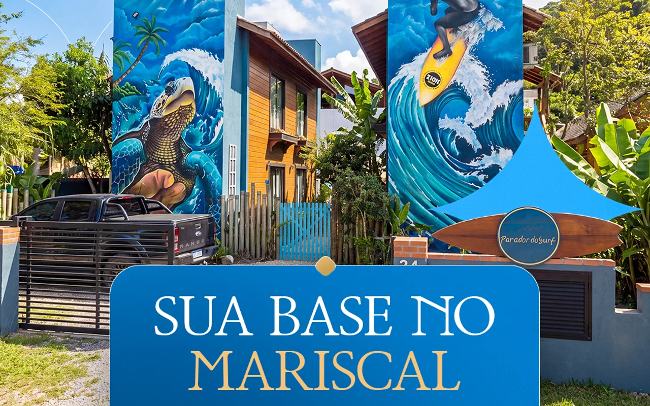 Peça de campanha da Parador do Surf