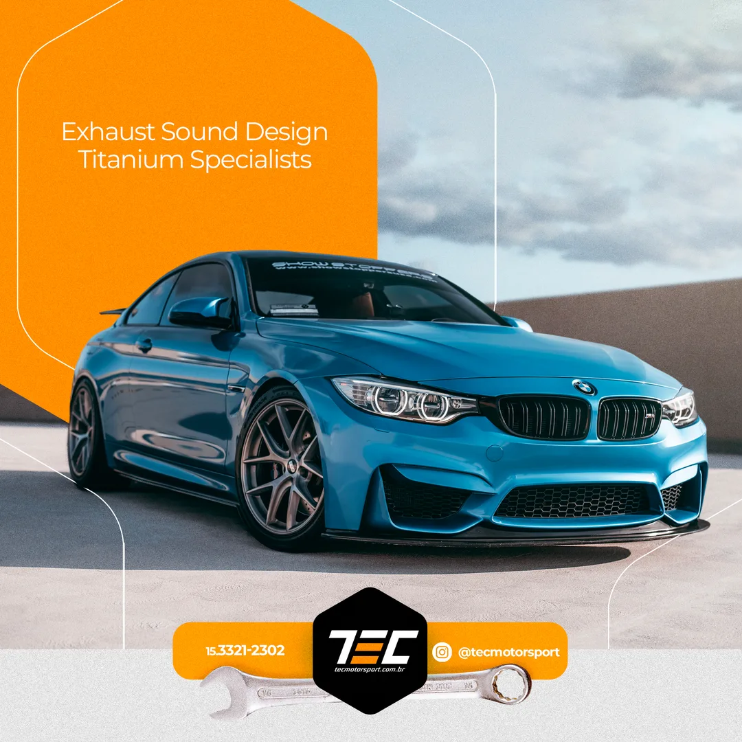 Peça "Exhaust Sound Design" — TEC Motor Sport