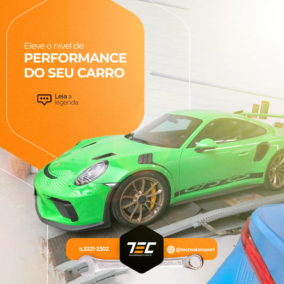 Peça "Eleve o nível de performance do seu carro" — TEC Motor Sport