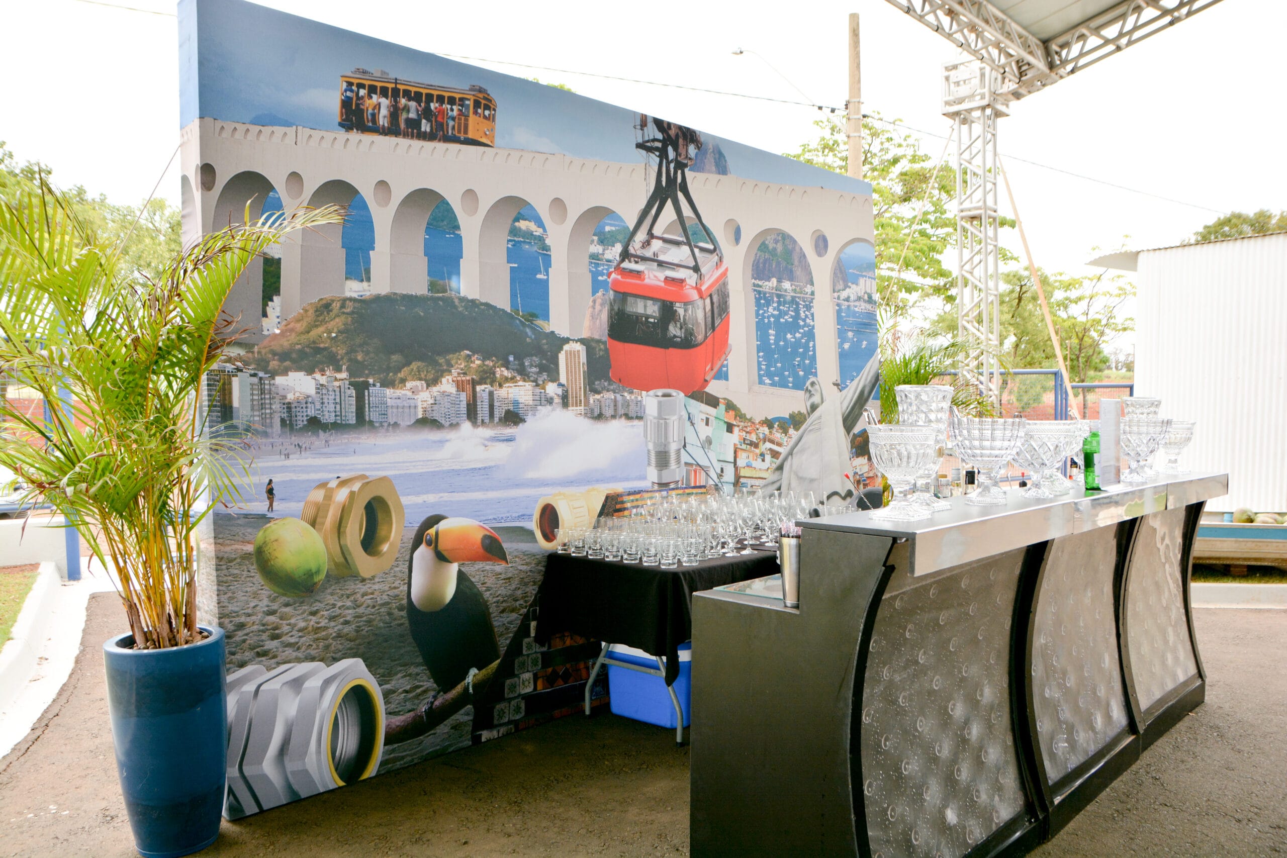 Foto de evento: equipe e convidados