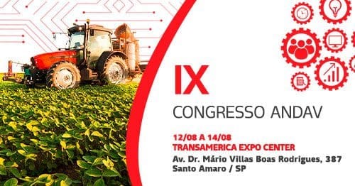 Design de comunicação visual para Ihara no evento ANDAV